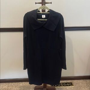 CAbi Elegant Navy Long Sleeve Dress